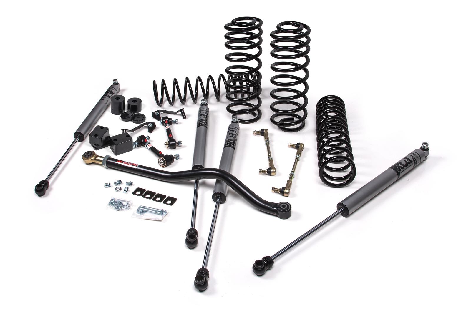 J Spec Racing JKS Manufacturing JSPEC117KFP JKS J-Venture Suspension Systems with Fox ...