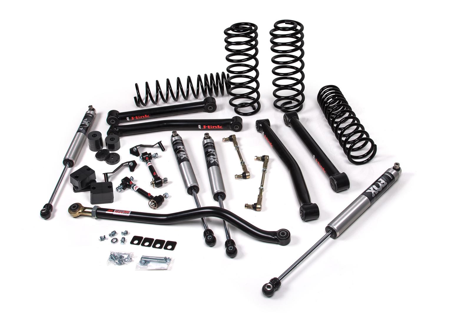 J Spec Racing JKS Manufacturing JSPEC123KFP JKS J-Konnect Suspension Systems with Fox ...