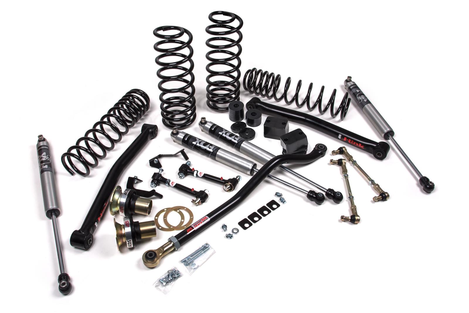 J Spec Racing JKS Manufacturing JSPEC130PES JKS J-Lander Suspension Systems with Fox ...