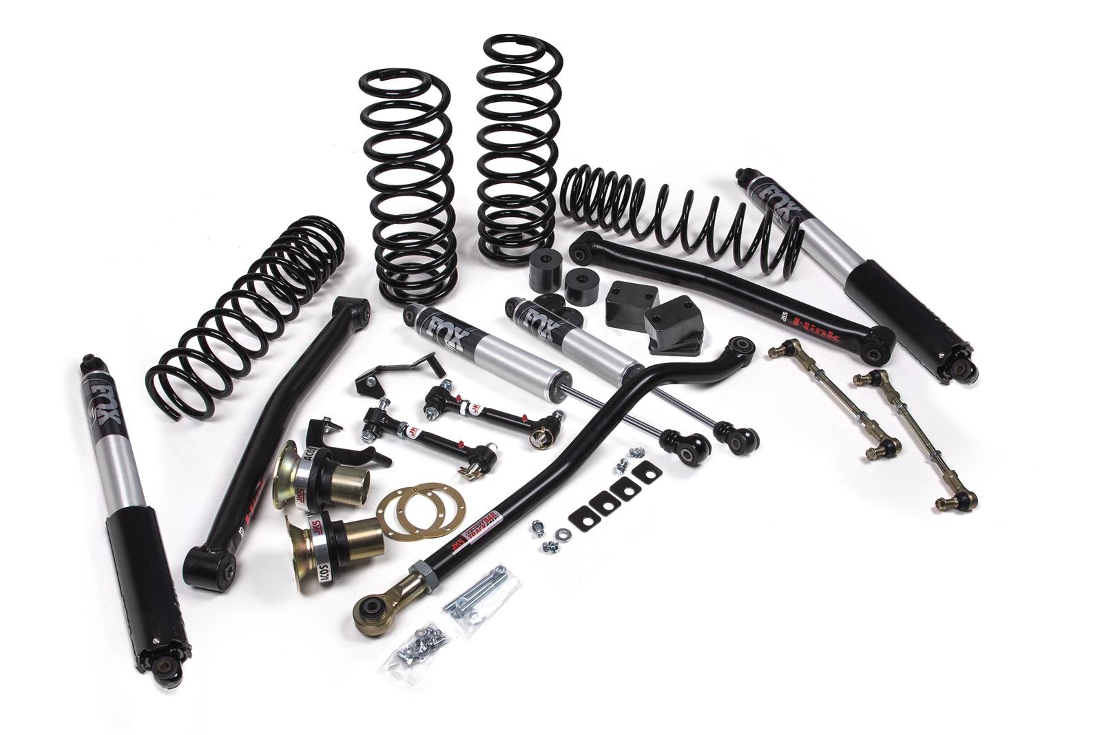 J Spec Racing JKS Manufacturing JSPEC130PS JKS J-Lander Suspension Systems with Fox 2 ...