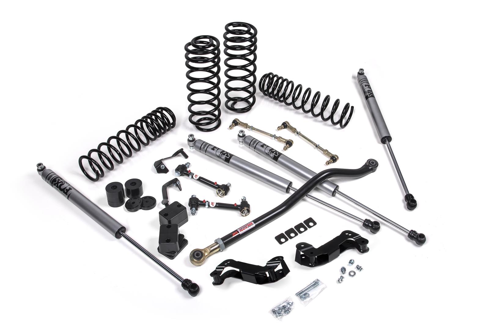 J Spec Racing JKS Manufacturing JSPEC141KFA JKS J-Kontrol Suspension Systems with Fox ...