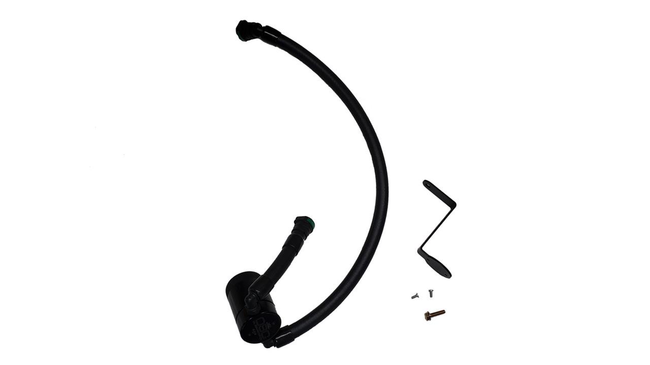 J&L 24+ Ford Mustang 5.0L (w/ Whipple Supercharger) Oil Separator - 3.0 CCV Side Black Anodized thumbnail 4