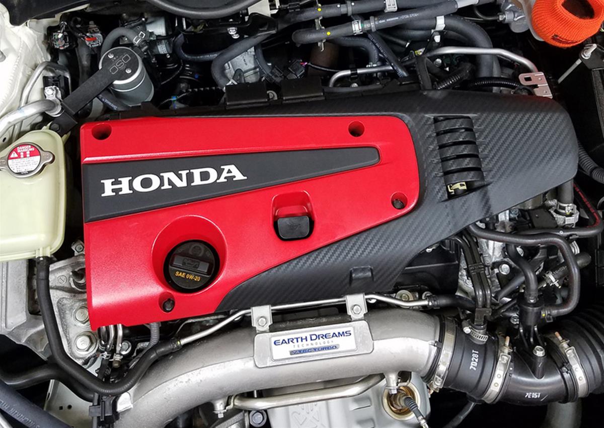 J&L 17-21 Honda Civic Type R Passenger Side Oil Separator 3.0 - Clear Anodized