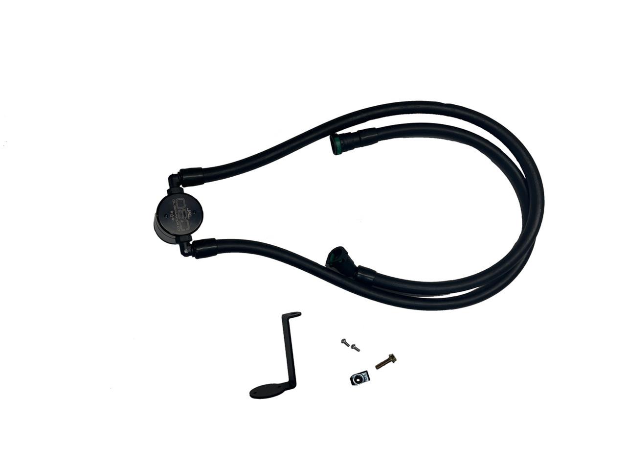 J&L 2025 Ford Explorer 2.3L EcoBoost 3.0 PVC Side Oil Separator - Black Anodized