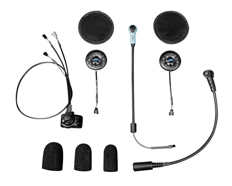 J&M Audio HS-EHI801-UNV-XHO J&M Elite 801 Series Helmet Headsets | Summit  Racing