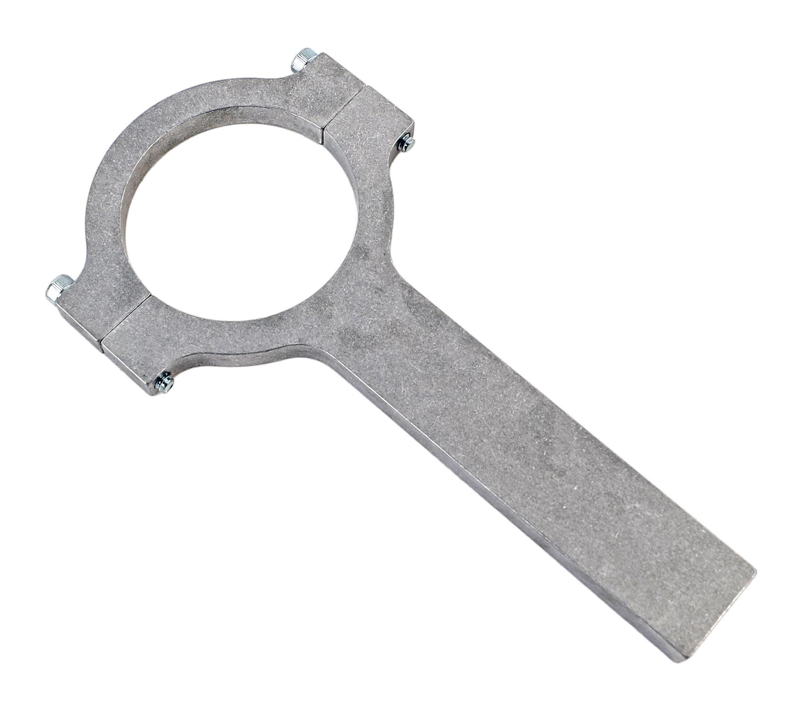 JOES Racing Products Extended Roll Bar Clamps 10814 Clamp, Extended, Round Style, Aluminum, Natural, 1.750 in. Tube Diameter, Each