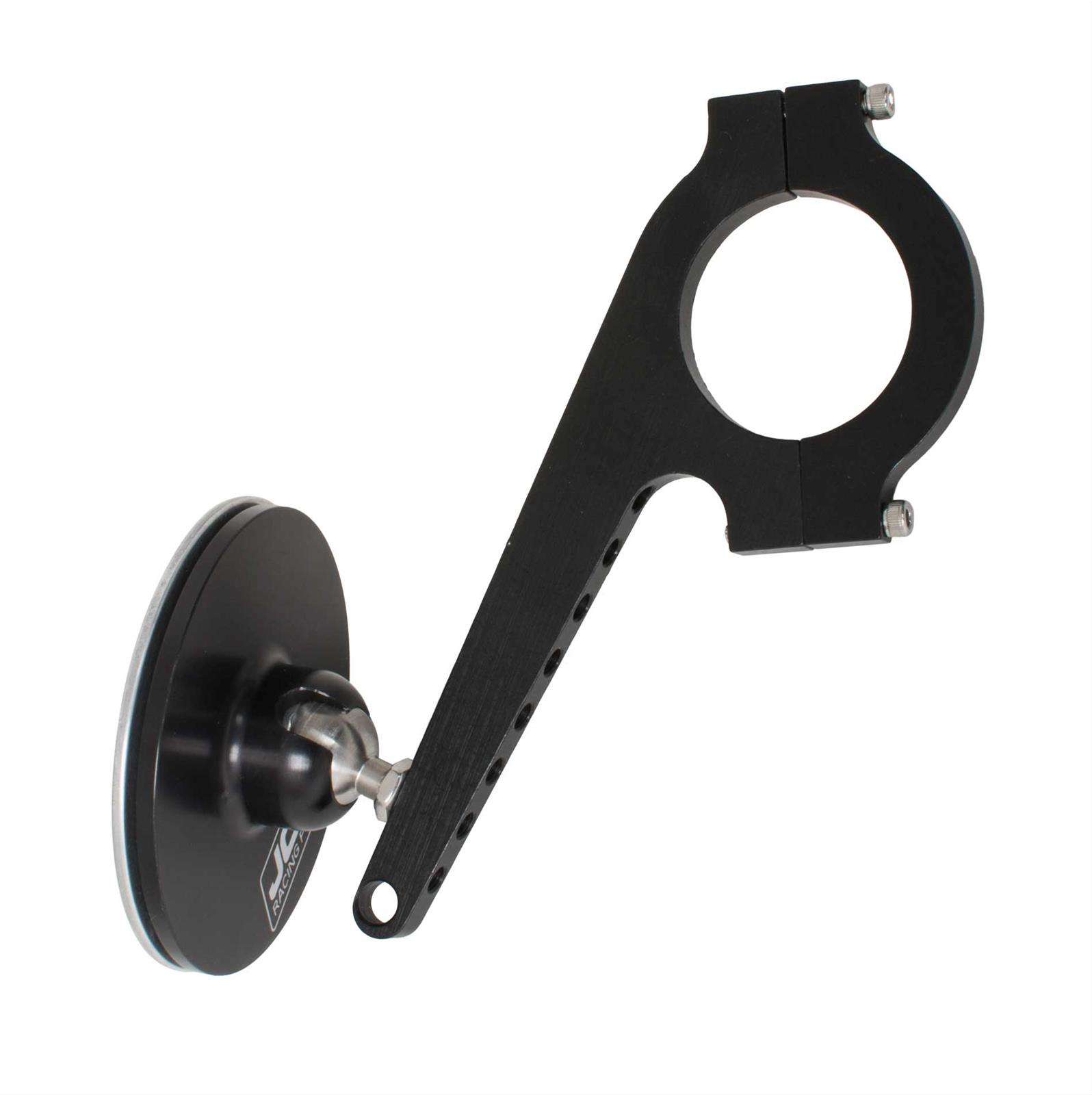 JOES Racing Products Side View Mirrors 11222 Mirror, Blindspot, Convex, Manual, Round, 3 in. Diameter, Black Housing, for 1 1/2 in. Roll Bar thumbnail 2