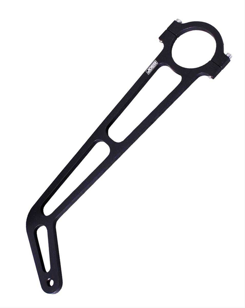 JOES Racing Products Rear View Mirror Brackets 11292 Brackets, Billet Aluminum, Black Anodized, 1 1/2 in. Tubing Size, Pair