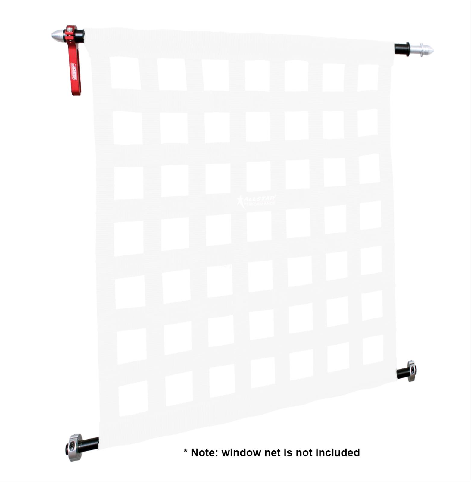 JOES Racing Products Window Net Mounting Kits 12095 Kit, 18 in. x 18 in., Kit