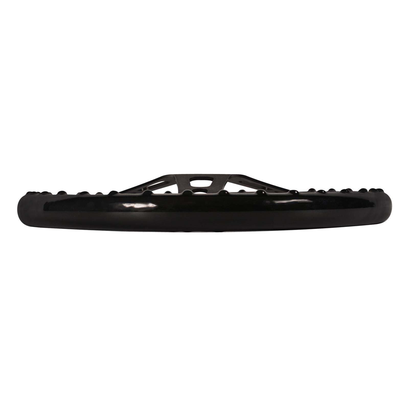 JOES Racing Products Rubber Coated Steering Wheels 13513-CB Wheels, Coated, 13.0 in. Diameter, 2.5 in. Dish, Black, 3-Spoke, Sticky Grip, Dual 3-Bolt Mount Pattern, Each thumbnail 2