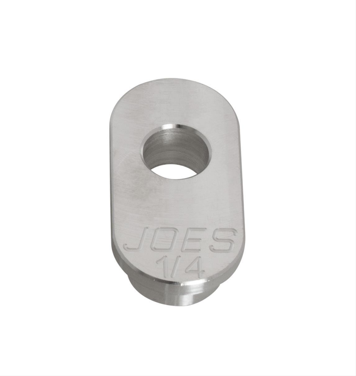 JOES Racing Products Control Arm Roll Center Plate Slugs 14550 Slug, 0.250 in. Offset, Aluminum, Each