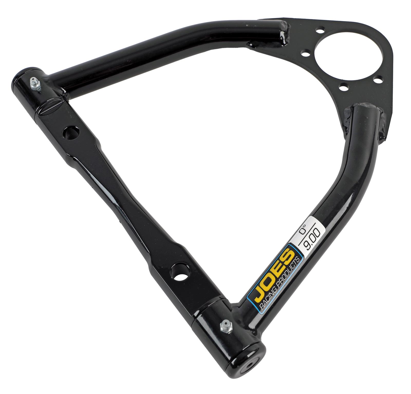 JOES Racing Products Tubular Upper Control Arms 15850 Arm, Front Upper, Tubular, Steel, Black Powdercoated, 9.000 in. Length, Each