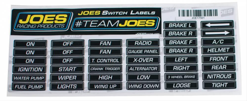 Switch Panel JOES Racing 