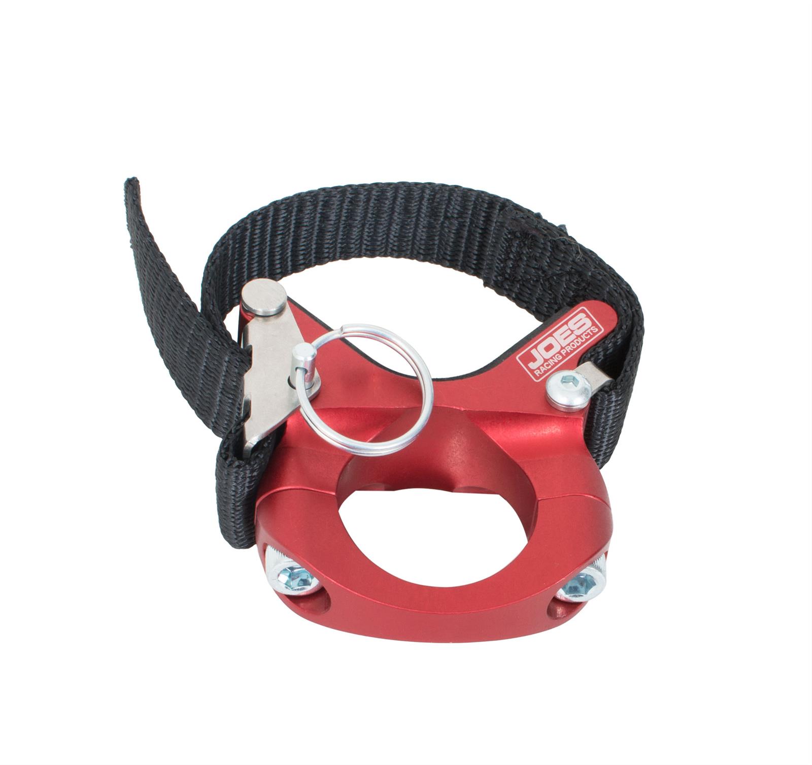 JOES Racing Products Shock Reservoir Mounting Kits 19412 Bracket, Aluminum, Red Anodized, Each thumbnail 2