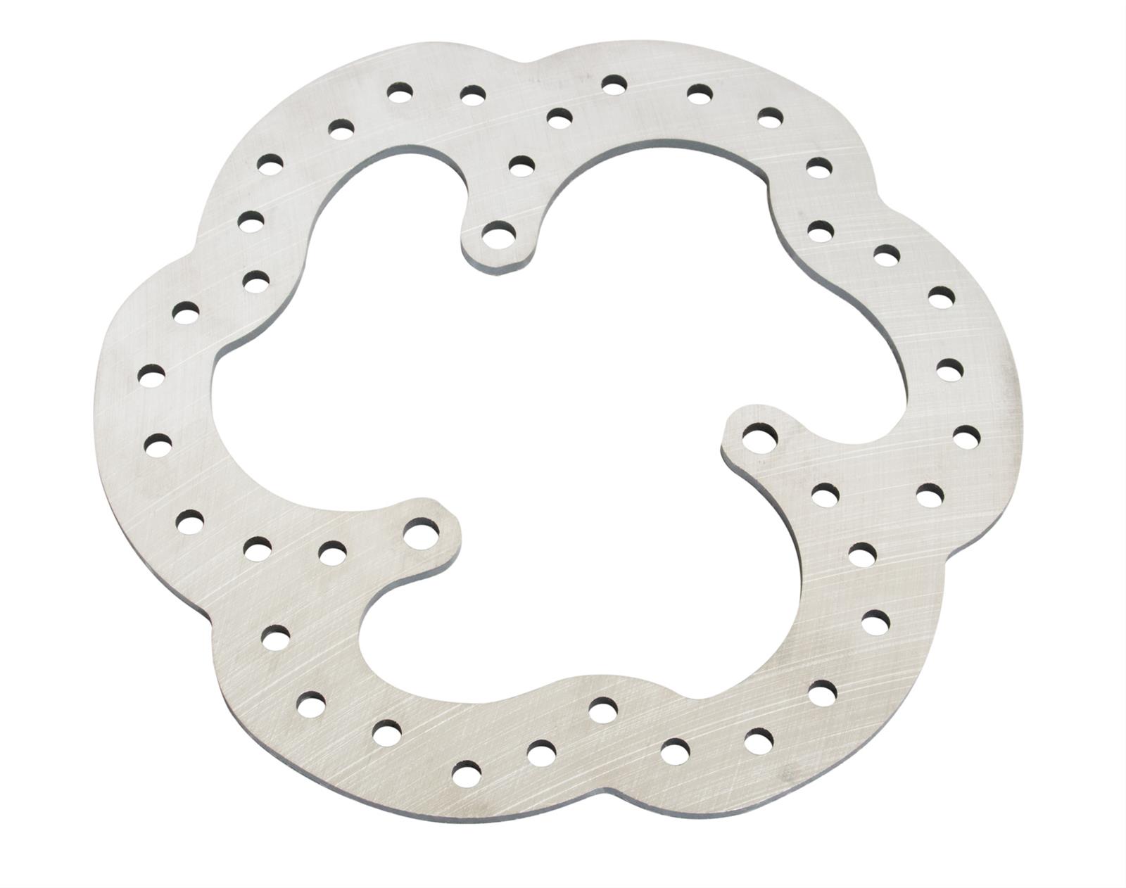JOES Racing Products Brake Rotors 25791 Rotor, Micro Sprint, Front, Vented, Slotted, 7.00 in. Diameter, Steel, Natural, Each