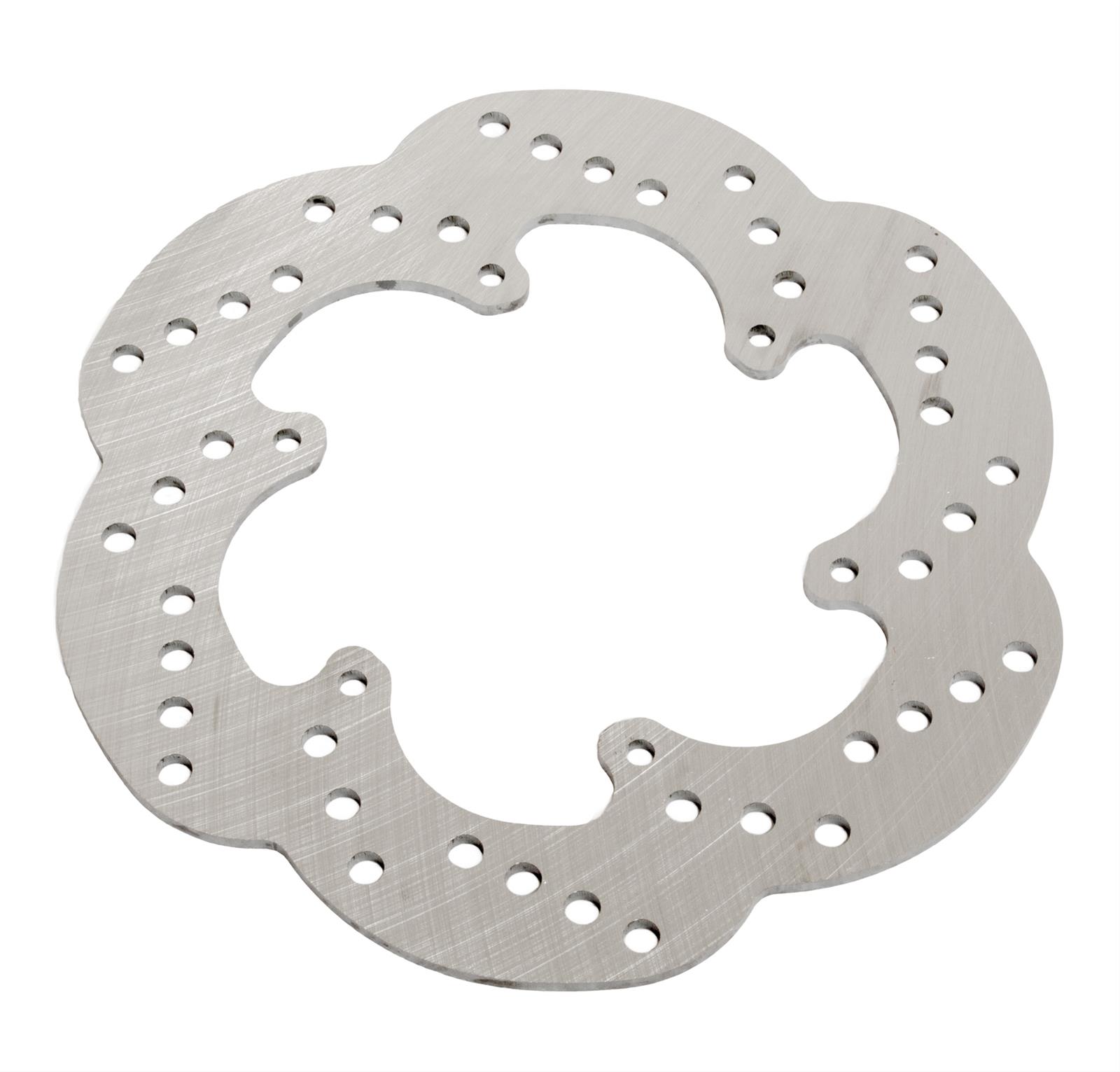 JOES Racing Products Brake Rotors 25796 Rotor, Rear, Vented, Slotted, 9.25 in. Diameter, Steel, Natural, Each