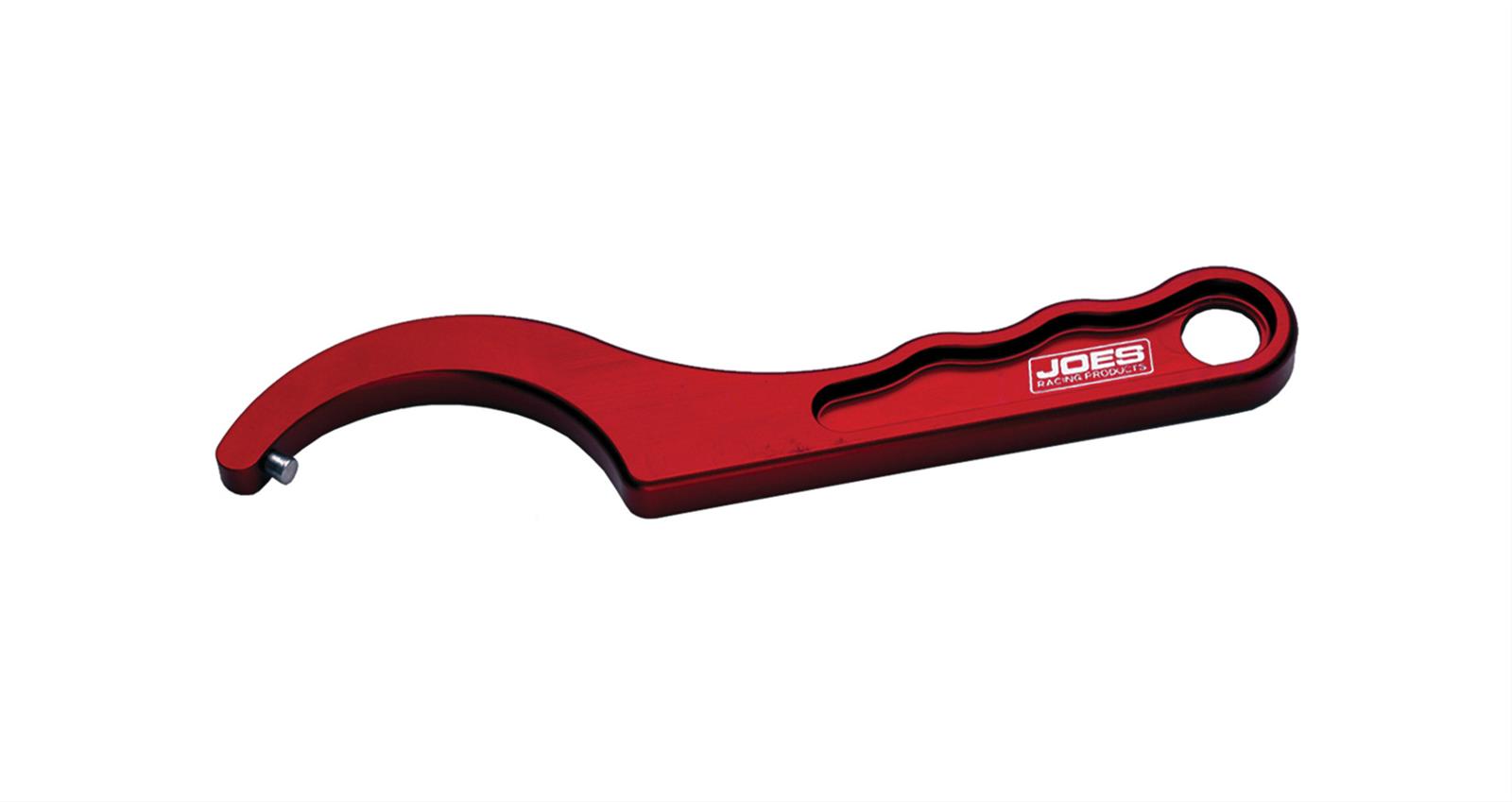 JOES Racing Products Coilover Spanner Wrenches 33500 Wrench, Coilover, Aluminum, Red Anodized, Each