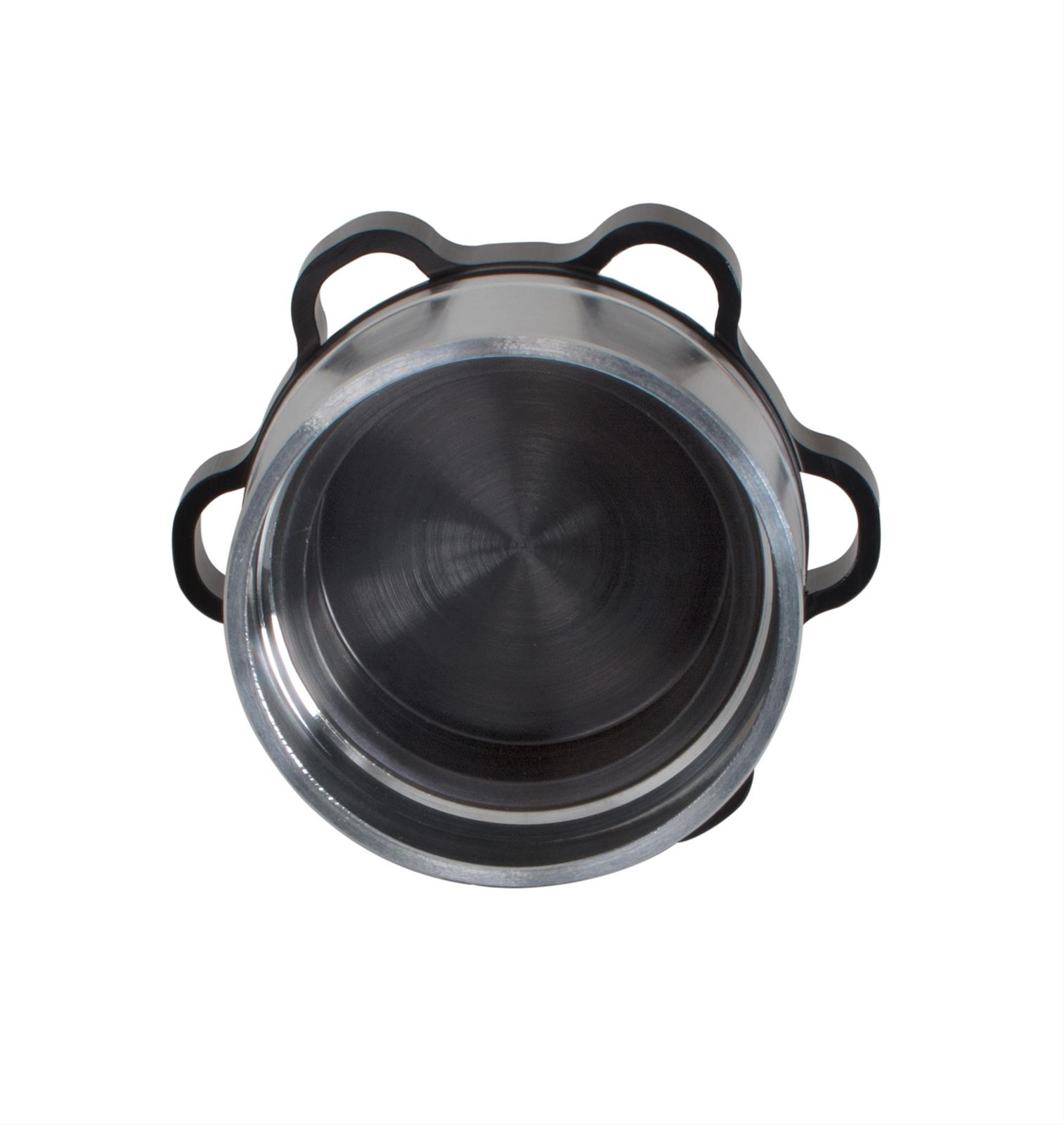 JOES Racing Products Weld-On Bung and Cap Assemblies 37402 Assembly, Weld-On, Aluminum, Female Threads, 2.375 in. O.D., 2.000 in. I.D., Each thumbnail 2