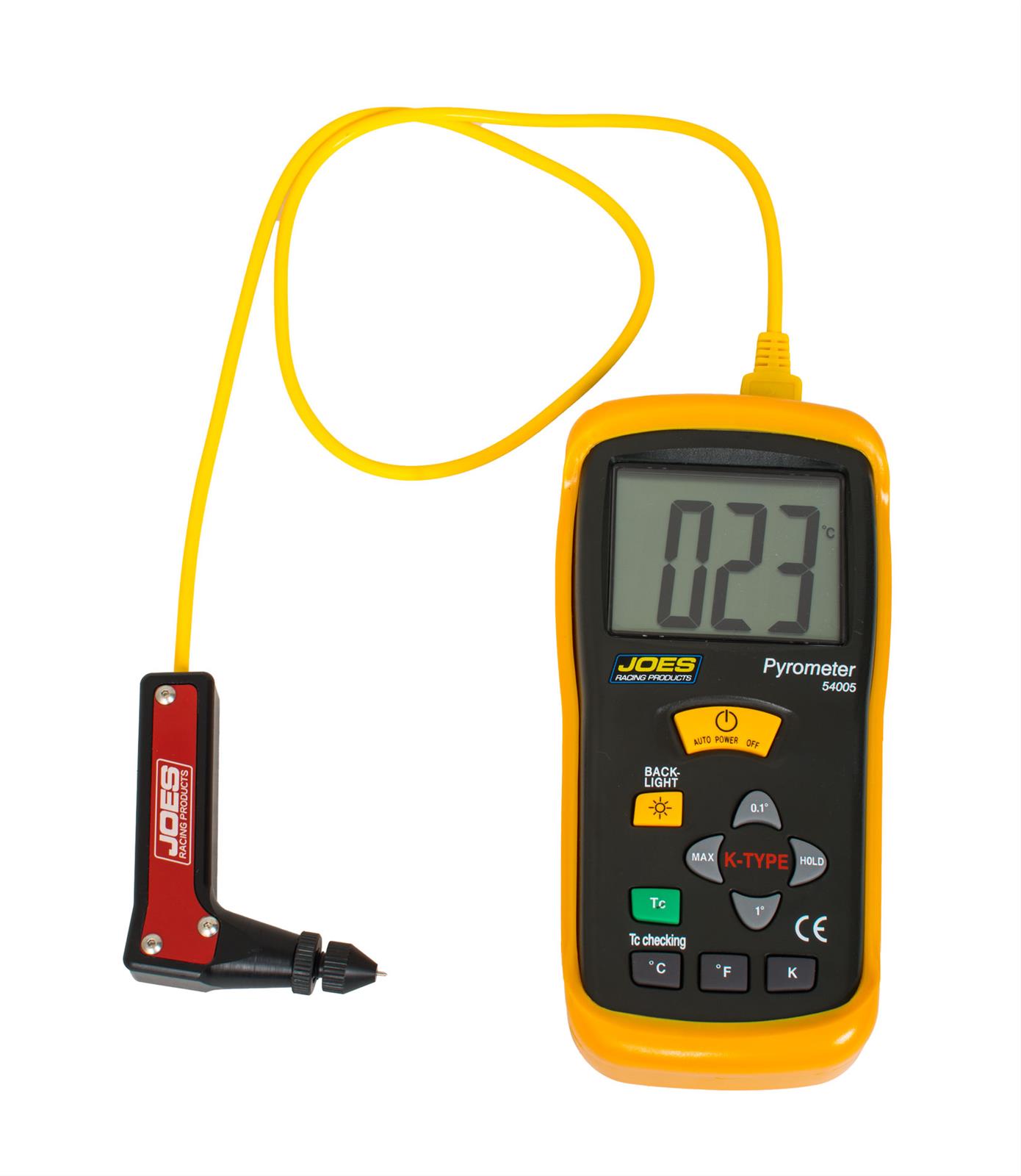 Joes Racing 54005 Pyrometer with Adjustable Probe