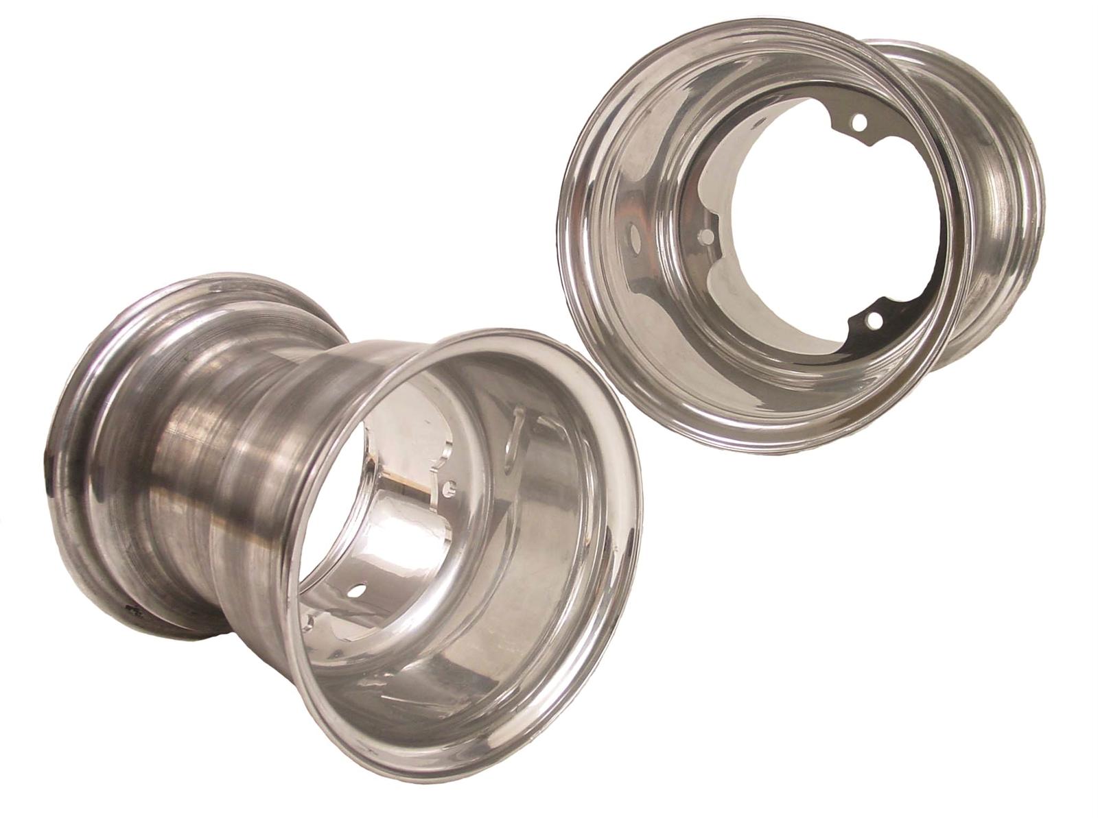 JR Race Car 55575404 JR Race Car 3Spoke Jr. Dragster Polished Rear