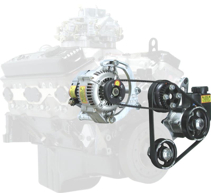 Jones Racing Products 1441AR72 Jones Racing Complete SBC Belt Drive System Kits Summit Racing