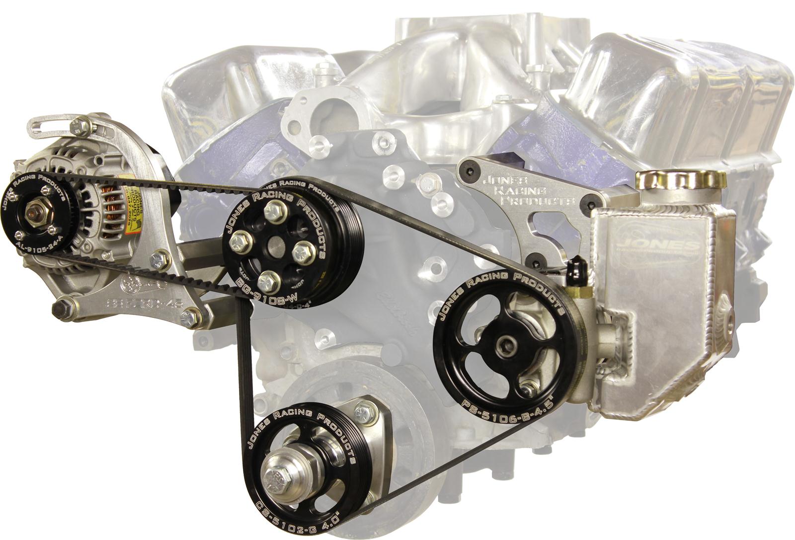 Jones Racing Products 1565ARCE Jones Racing Complete SBF Belt Drive