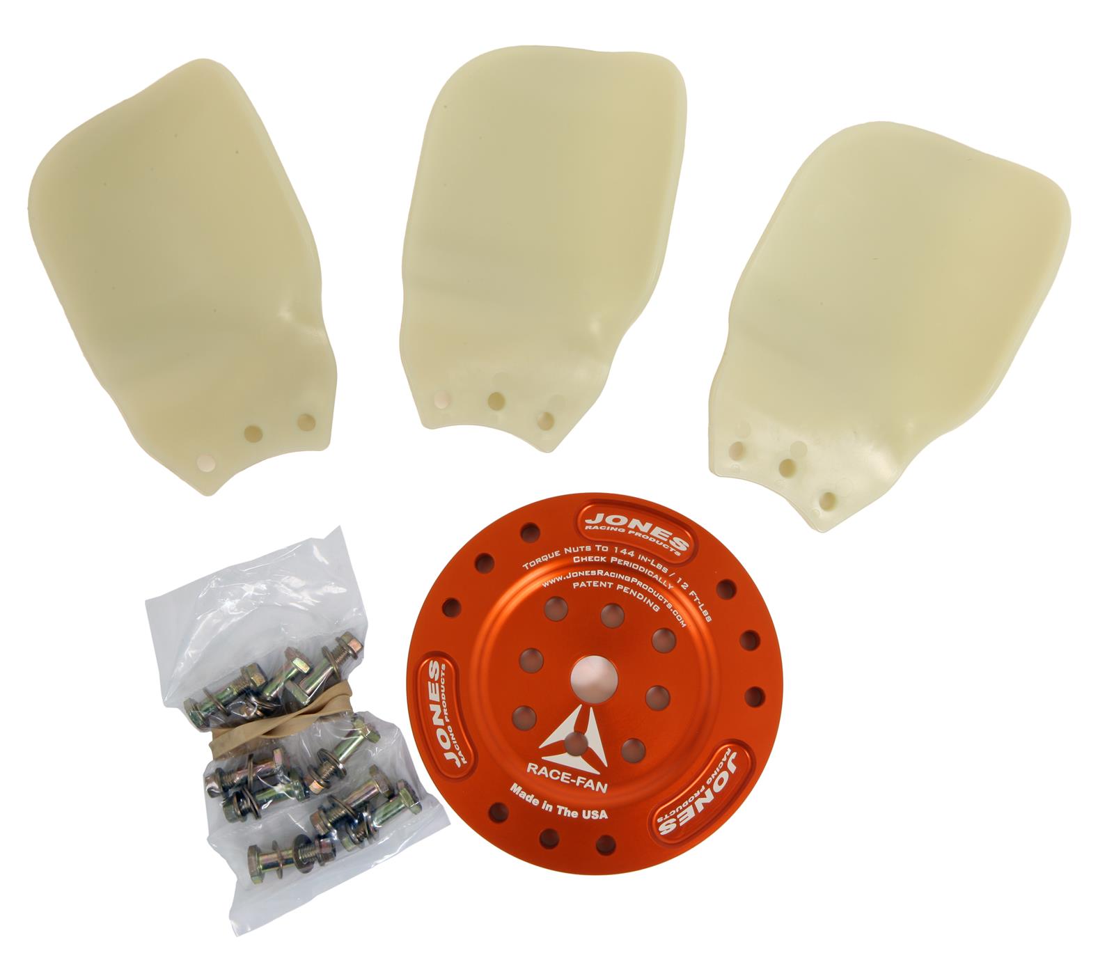 Jones Racing Products WP910415H3 Jones Racing Hustler 3Blade Fans