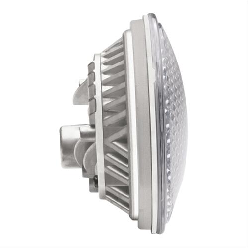 J. W. Speaker 6042 LED Taillights 343211 Taillight, Stop/Taillight, LED, 4.5 in. Round, Clear, Aluminum, 12-24 V, Each thumbnail 4