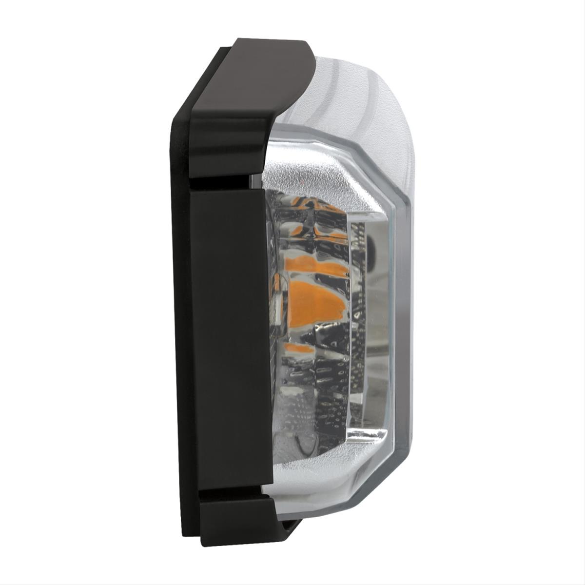 J.W. Speaker Turn Signal Indicators 344301 12/24V ECE/SAE LED Clear Side with Mount thumbnail 2