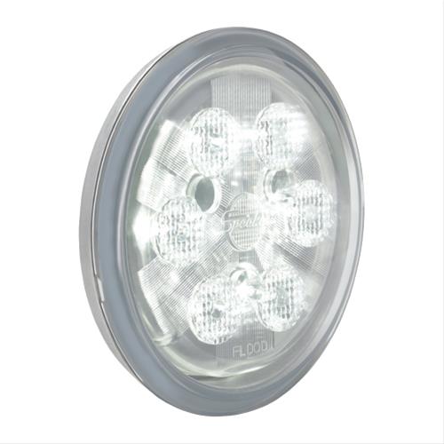 J. W. Speaker 6043 LED Work Lights 344731 Auxiliary Light, Work/Taillight, LED, 4.5 in. Round, Red/Clear, Aluminum, 12-24 V, Each thumbnail 6
