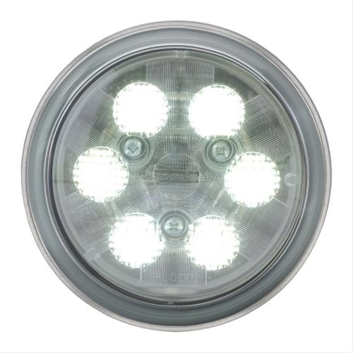 J. W. Speaker 6043 LED Work Lights 344731 Auxiliary Light, Work/Taillight, LED, 4.5 in. Round, Red/Clear, Aluminum, 12-24 V, Each thumbnail 4