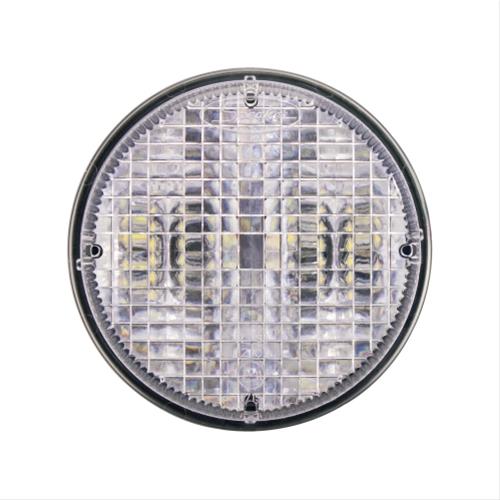J. W. Speaker 217 LED Signal Lights 345421 Auxiliary Light, Reverse Light, LED, 3 in. Round, Clear, Polycarbonite, 12-24 V, Each thumbnail 4