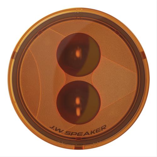 J. W. Speaker 239 J2 Series LED Turn Signals 346483 Signal Indicators, LED, Front, Round, Amber Lens, Jeep, Pair thumbnail 4