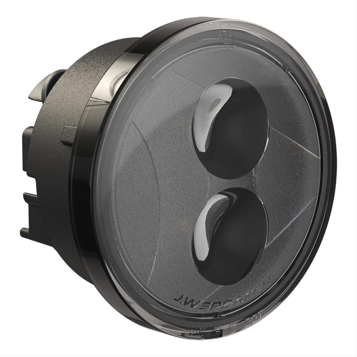 J. W. Speaker 239 J2 Series LED Turn Signals 346503 Signal Indicators, LED, Front, Round, Smoke Lens, Jeep, Pair thumbnail 2