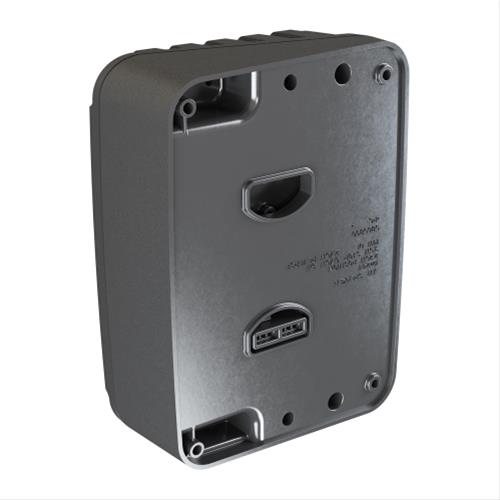 J. W. Speaker 279 DOT-Compliant LED Taillights 347553 Taillight Assemblies, Taillight, Rectangular, 8.28 in. Height, 6.05 in. Width, 3.43 in. Depth, Clear Lens, Black Housing, Pair thumbnail 6