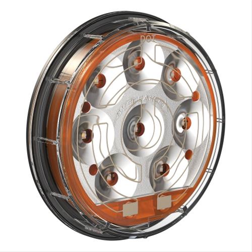 J. W. Speaker 234 DOT-Compliant SmartHeat LED Taillights 347811 Trailer Light, Turn Signal Lamp, 4 in., Heated Clear Lens, LED, Amber, Each thumbnail 3