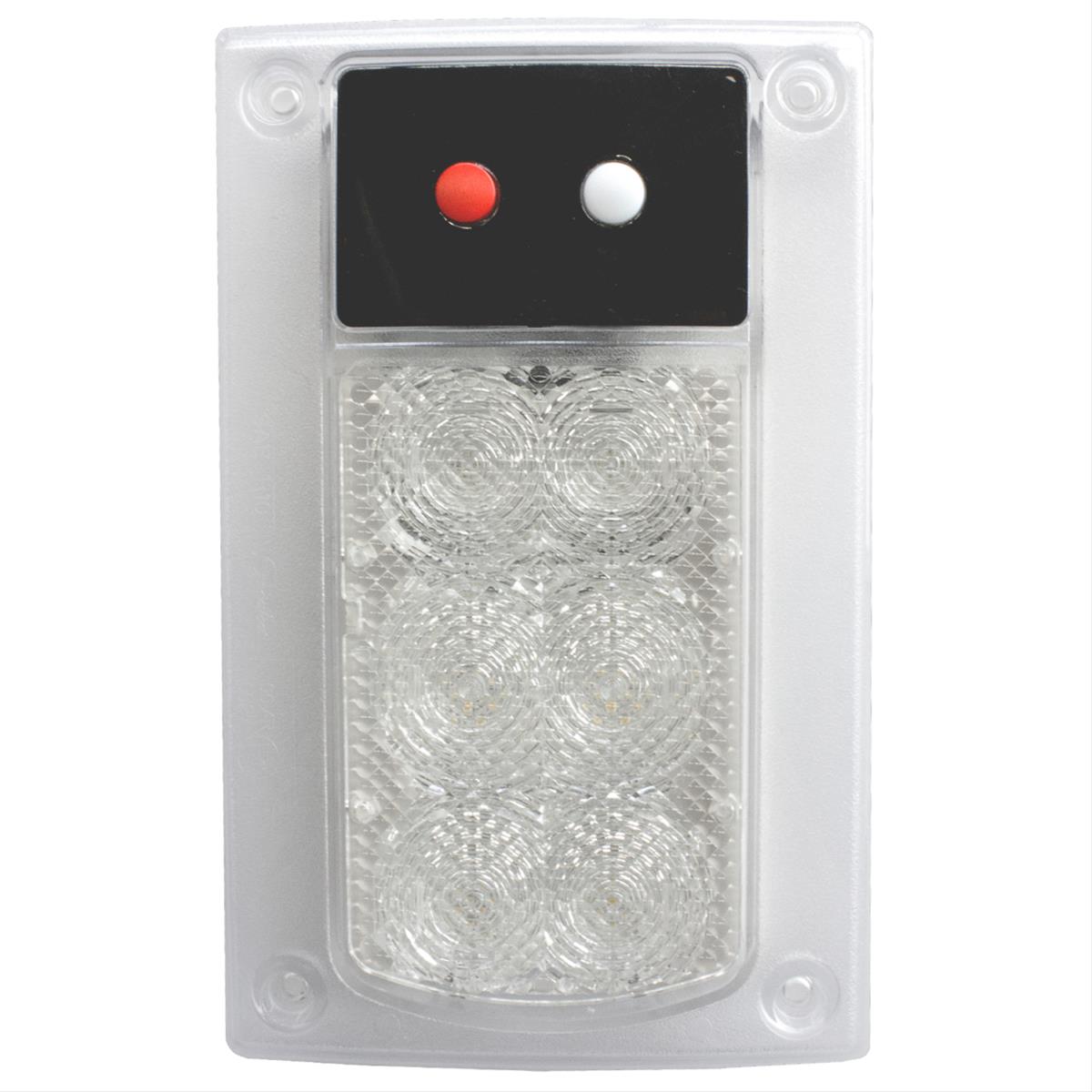 J.W. Speaker Interior Lights 442261 417-12V Red/White LED Dome Lamp DT04-3P