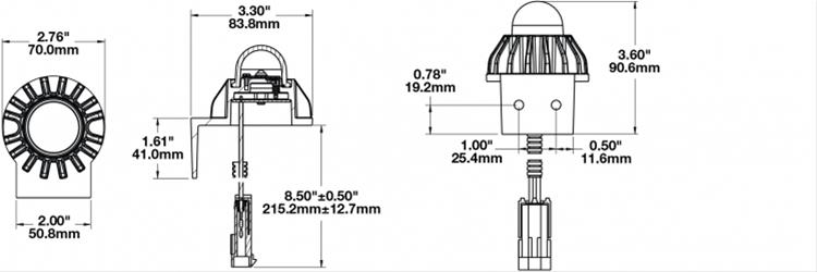 J.W. Speaker Interior Lights 442541 408-12/24V LED Engine Lamp thumbnail 2