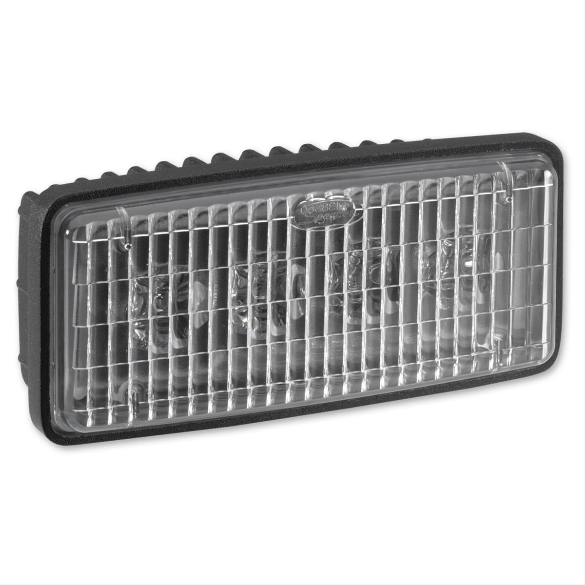 J. W. Speaker 6048 LED Auxiliary Lights 543591 Light, Driving, LED, Flush Mount, 2 x 5 in. Rectangular, Clear, Aluminum, 12-24 V, Each