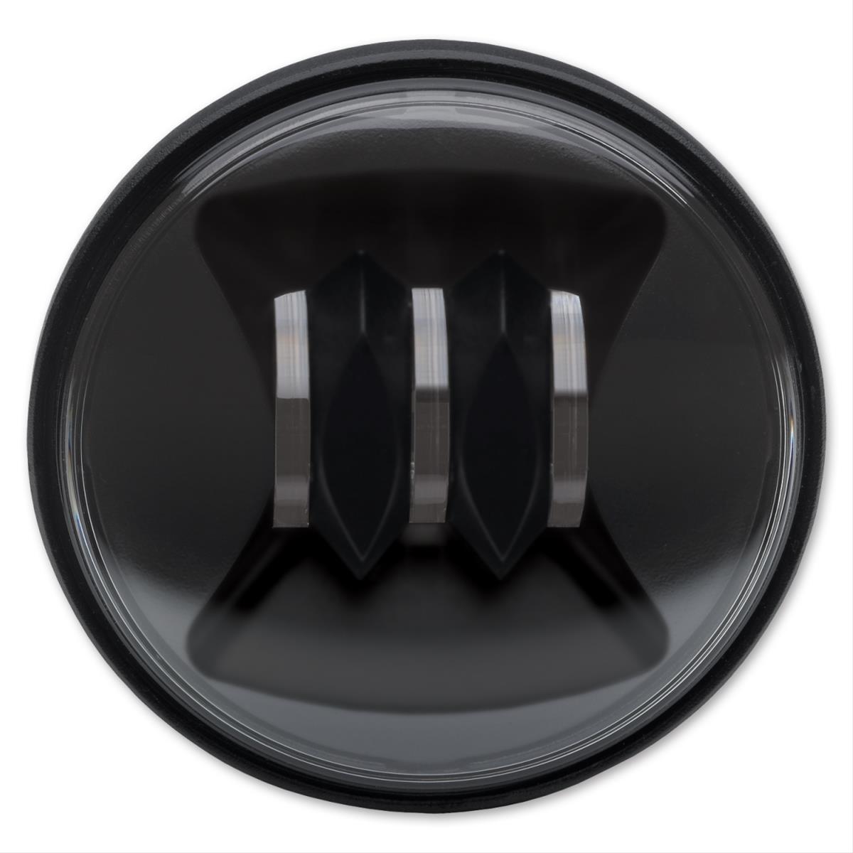 J. W. Speaker 6045 LED Fog Lights 545731 Auxiliary Light, Light, LED, 4.5 in. Round, Clear, Black Inner Bezel, Aluminum, 12 V, Each thumbnail 2