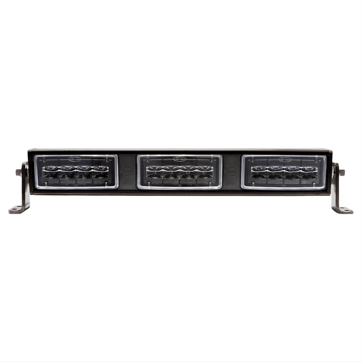 J. W. Speaker 9049 2,400 Lumens 19 Inch LED Light Bar 549281 Auxiliary Light, in. Bar, Fog Beam, 3 Lights, Clear, Aluminum, 12 V, Each