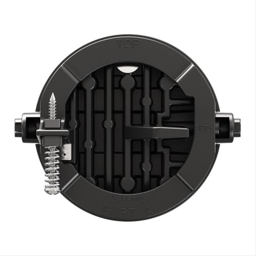 J. W. Speaker 6146 Ford Fog Lights 549651 Auxiliary Light, Light, LED, Bumper Mount, 4 in. Round, Clear, Black Inner Bezel, Aluminum, 12 V, Ford, Each thumbnail 5