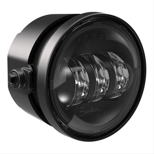 J. W. Speaker 6146 Ford Fog Lights 549651 Auxiliary Light, Light, LED, Bumper Mount, 4 in. Round, Clear, Black Inner Bezel, Aluminum, 12 V, Ford, Each thumbnail 4