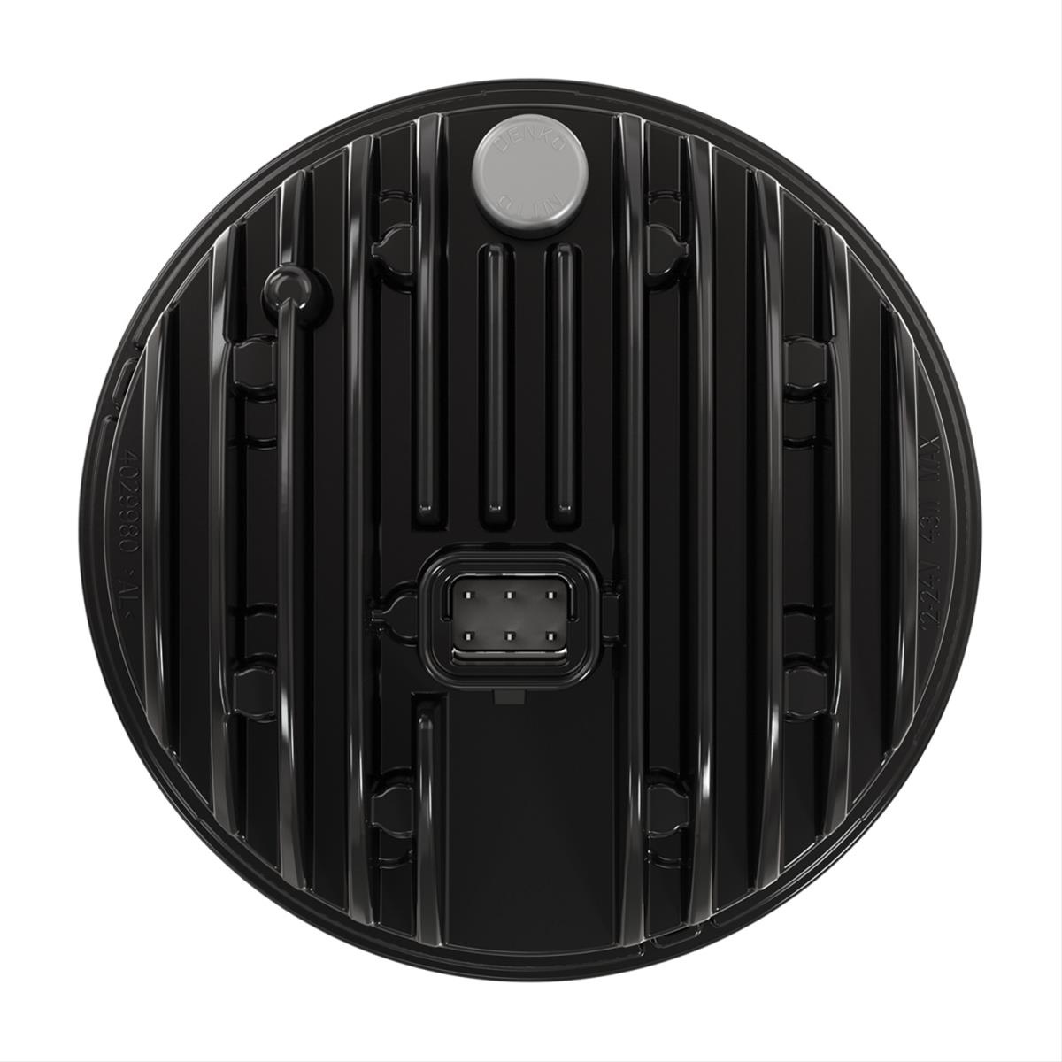 J. W. Speaker 8630 Evolution ECE-Compliant LED Headlights 549921 Headlight, LED, Round, Clear Lens, Black Housing, Left Hand Traffic Beam, Each thumbnail 4