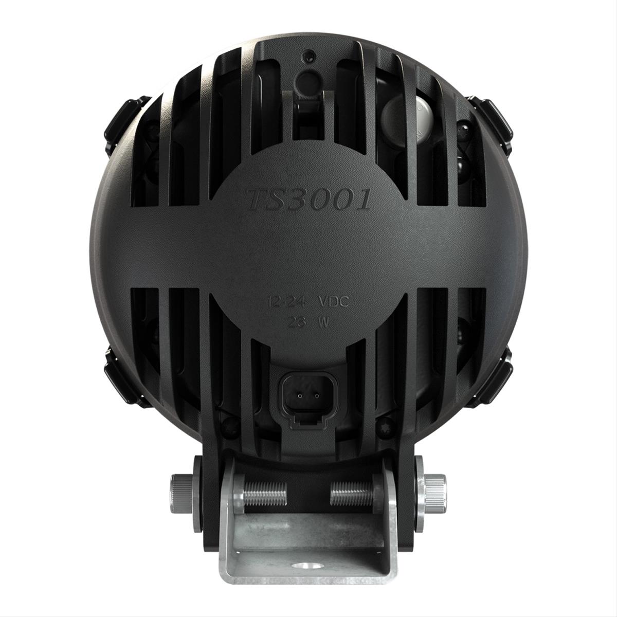 J. W. Speaker TS3001R LED Auxiliary Lights 550463 Light, ECE Light, LED, Adjustable Bracket Mount, 6 in. Round, Clear, Composite, 12-24 V, Pair thumbnail 4