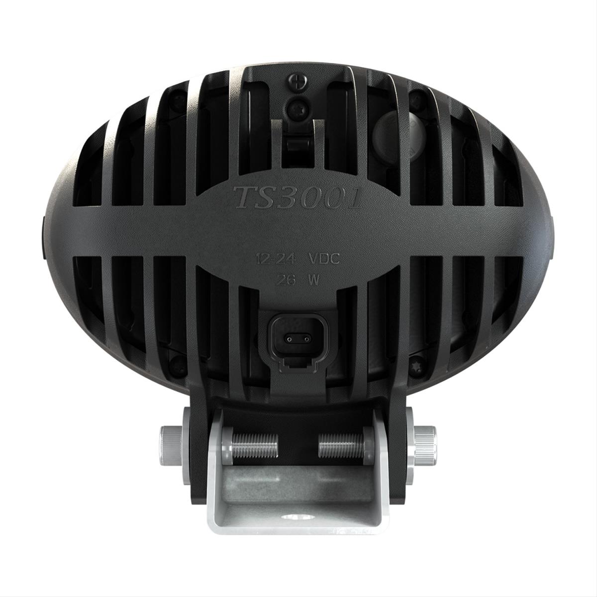 J. W. Speaker TS3001V LED Auxiliary Lights 550711 Light, LED, Pencil Beam, Adjustable Bracket Mount, 7 x 5 in. Oval, Clear, Composite, 12-24 V, Each thumbnail 5
