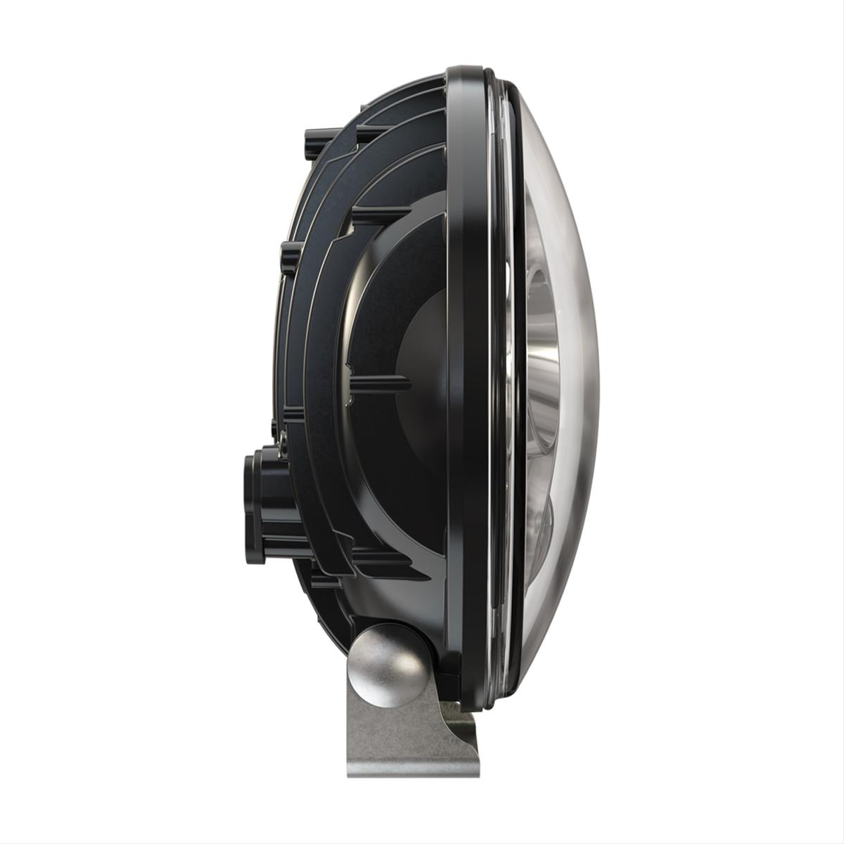 J. W. Speaker TS4000 LED Auxiliary Lights 551693 Light, ECE Light, LED, High Beam, 7 in. Round, Clear, Black Inner Bezel, Aluminum, 12-24 V, Pair thumbnail 2