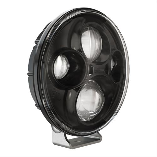 J. W. Speaker TS4000 LED Auxiliary Lights 551693 Light, ECE Light, LED, High Beam, 7 in. Round, Clear, Black Inner Bezel, Aluminum, 12-24 V, Pair thumbnail 5