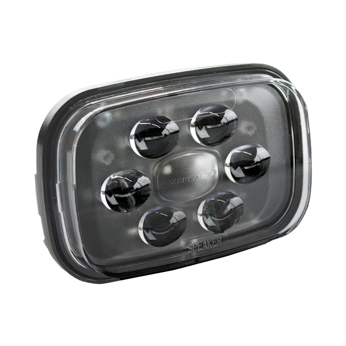 J. W. Speaker 785 LED Work Lights 554213 Auxiliary Light, Light, LED, Trapezoid Beam, 5 x 3 in. Rectangular, Clear, Thermoplastic, 12 V, Pair thumbnail 2