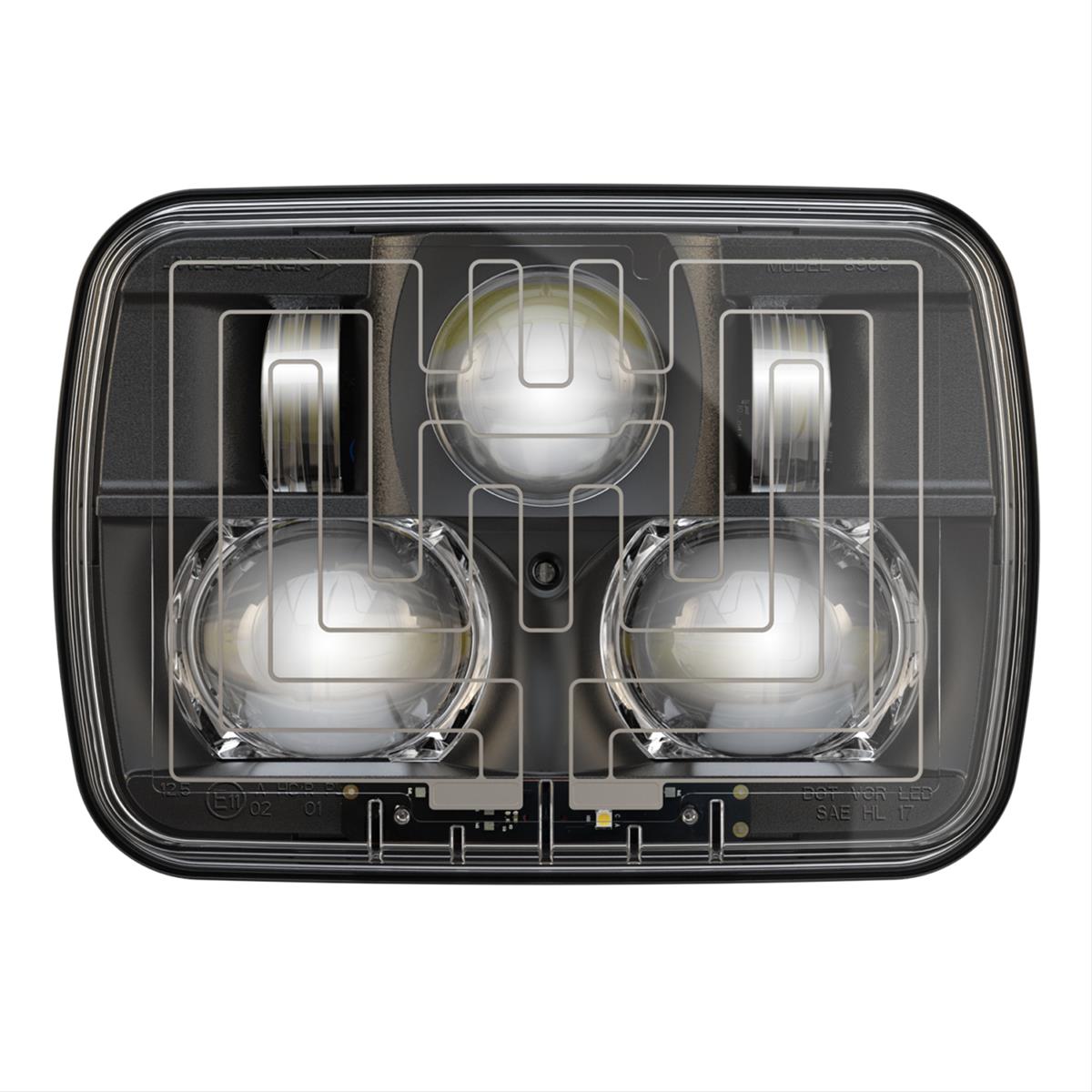 J.W. Speaker 554441 J. W. Speaker 8910 Evolution 2 LED Headlights